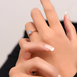 Load image into Gallery viewer, 0.50 Karat EF SI Solitaire Diamond Ring