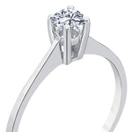 Load image into Gallery viewer, 0.30 Karat EF SI Solitaire Diamond Ring