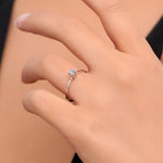 Load image into Gallery viewer, 0.15 Karat EF SI Solitaire Diamond Ring