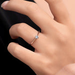 Load image into Gallery viewer, 0.09 Karat EF SI Solitaire Diamond Ring