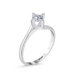 Load image into Gallery viewer, 0.40 Karat EF SI Solitaire Diamond Ring