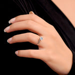Load image into Gallery viewer, 0.39 Karat EF SI Solitaire Diamond Ring