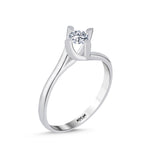 Load image into Gallery viewer, 0.30 Karat EF SI Solitaire Diamond Ring