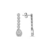 1.11 Karat Diamond Earrings