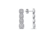 1.31 Karat Diamond Earrings