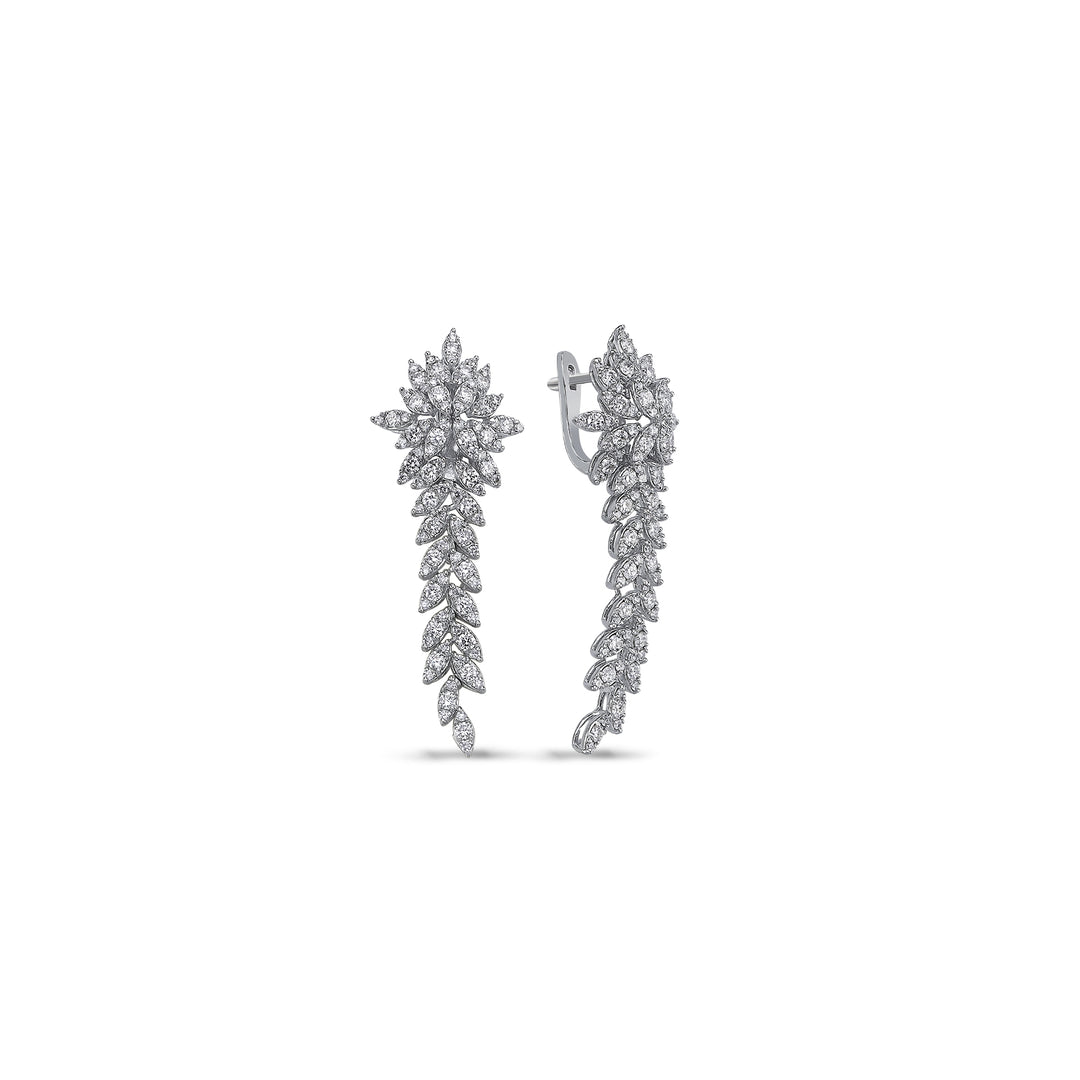 2.14 Karat Diamond Earrings