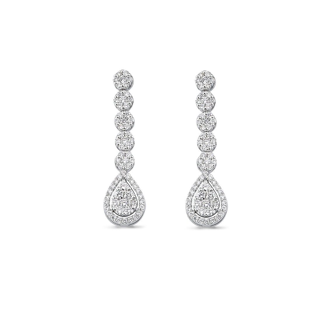 1.12 Karat Diamond Earrings