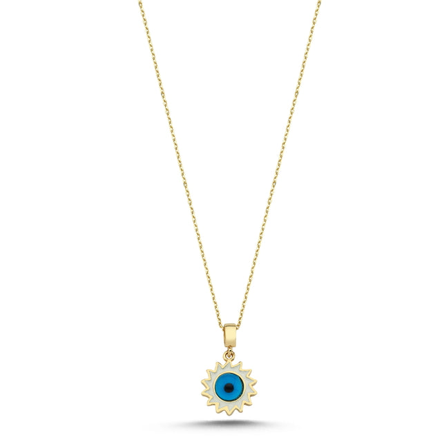 14ct Eye Motif Necklace