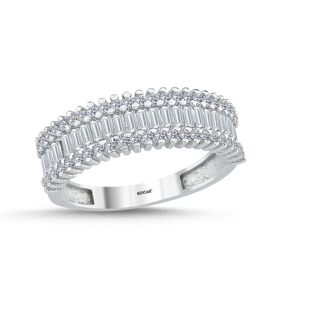 14ct White Gold Ring