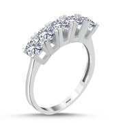 14ct Five Stone Gold Ring