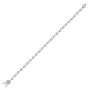 1.60 Karat Square Diamond Bracelet