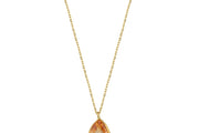 14ct Multicolour Stone Set Gold Necklace
