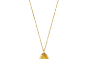 14ct Multicolour Stone Set Gold Necklace