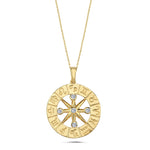Load image into Gallery viewer, 14ct Zodiac Motif Gold Necklace