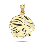 14ct Eagle Motif Yellow Gold Pendant (Chain Not Included)