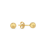 14ct Ball Stud Gold Earrings