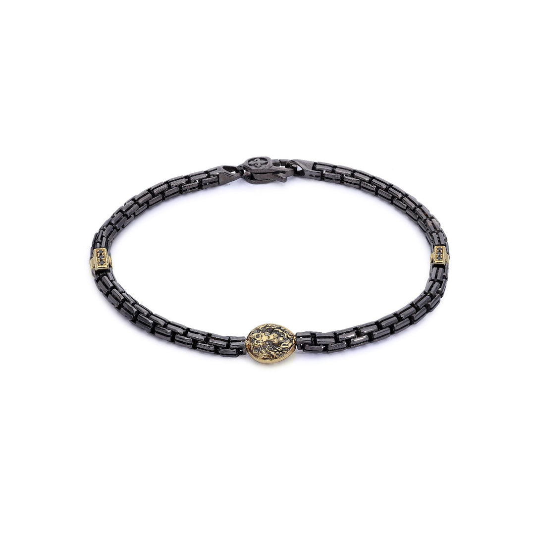 0.06 Karat Men's Diamond Bracelet