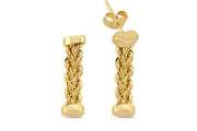 14ct Drop Gold Earrings