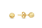 14ct Ball Stud Gold Earrings