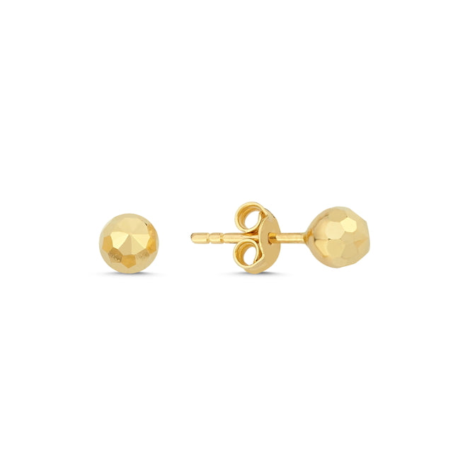 14ct Ball Stud Gold Earrings