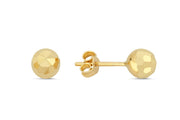 14ct Ball Stud Gold Earrings