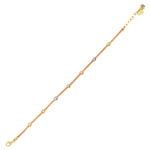 Load image into Gallery viewer, 14ct Dorika Beaded Gold Bracelet