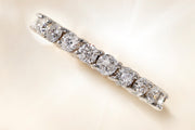 2.04 Karat Full Eternity Diamond Ring
