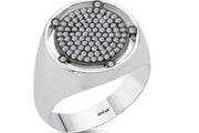 0.50 Karat Diamond Design Men's Ring