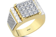 0.62 Karat Diamond Design Men's Ring