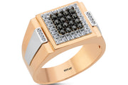 0.40 Karat Diamond Design Men's Ring