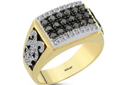 1.15 Karat Diamond Design Men's Ring