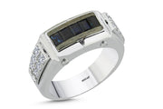 1.49 Karat Diamond Design Men's Ring