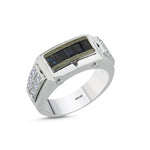 Load image into Gallery viewer, 1.49 Karat Diamond Design Men's Ring