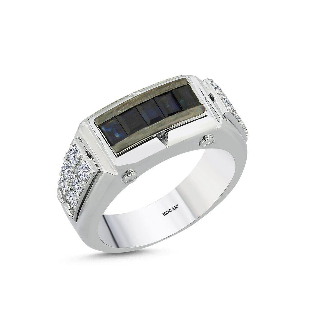 1.49 Karat Diamond Design Men's Ring