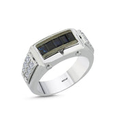 1.49 Karat Diamond Design Men's Ring