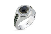 3.30 Karat Diamond Design Men's Ring