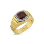 Load image into Gallery viewer, 3.53 Karat Diamond Design Men's Ring