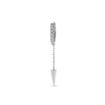 Load image into Gallery viewer, 0.07 Karat Diamond Design Men's Earrings