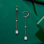 Load image into Gallery viewer, 0.51 Karat Diamond Design Earrings