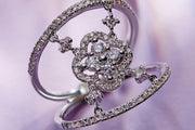 0.68 Karat Yonca Figürlü Diamond Design Ring