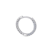 0.24 Karat Diamond Design Men's Halka Earrings