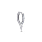 Load image into Gallery viewer, 0.10 Karat Diamond Design Men's Halka Earrings
