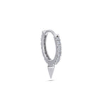 Load image into Gallery viewer, 0.14 Karat Diamond Design Men's Halka Earrings