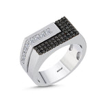 Load image into Gallery viewer, 0.75 Karat Diamond Design Men's Ring