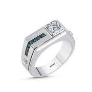 0.75 Karat Diamond Design Men's Ring