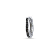 0.10 Karat Diamond Design Men's Halka Earrings
