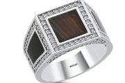 1.89 Karat Diamond Design Men's Ring