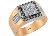 0.92 Karat Diamond Design Men's Ring