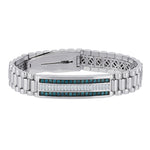 Load image into Gallery viewer, 2.08 Karat Diamond Design Men's Bracelet