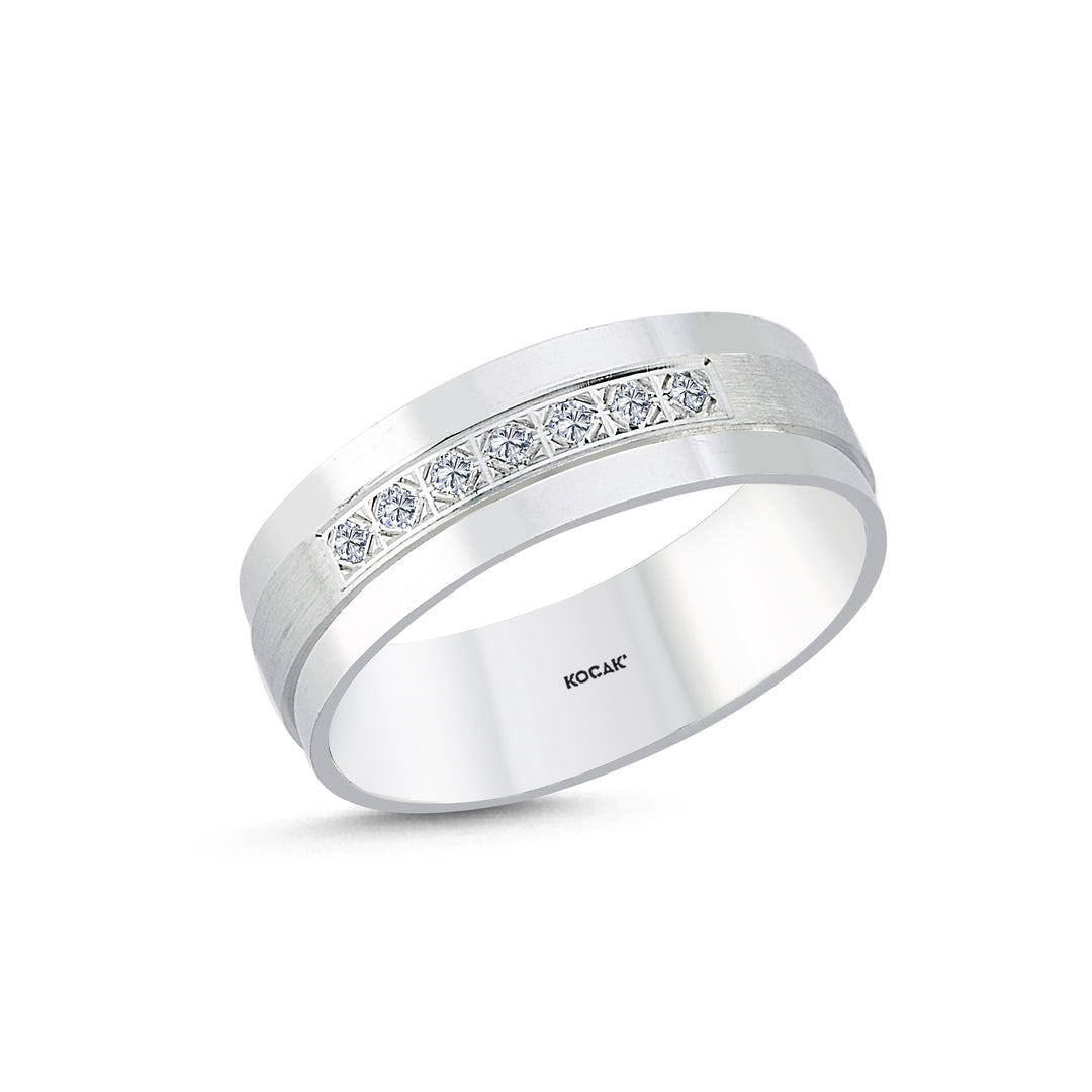 0.08 Karat Diamond Design Wedding Ring
